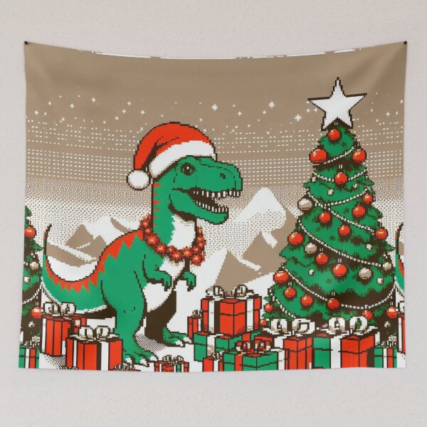 Item preview, xmas dino designed and sold by Greydate.