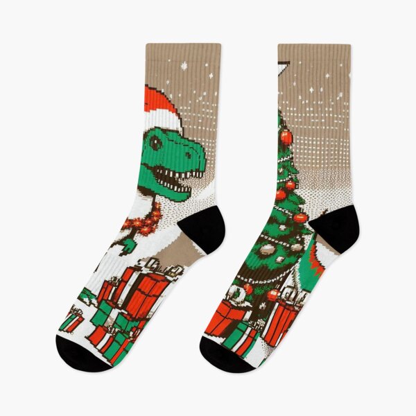Item preview, xmas dino designed and sold by Greydate.