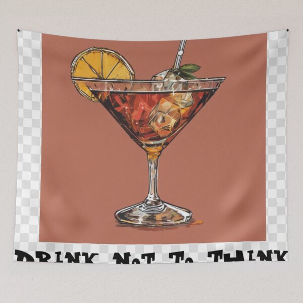 Item preview, Drink Not to Think designed and sold by HarmonyGuitars.