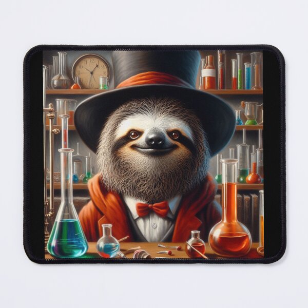 Item preview, Sloth Mad Scientist designed and sold by CrankyOldDude.