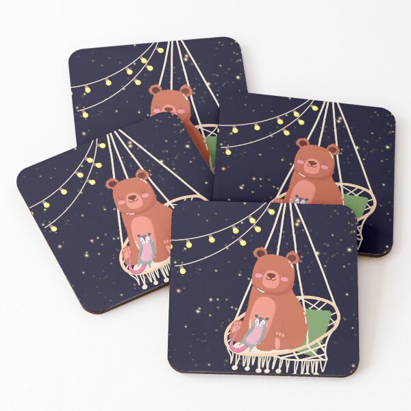 Item preview, Cute Opposum And Bear designed and sold by AnulaArt.