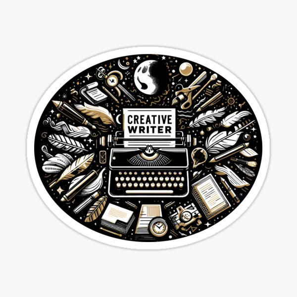 Artikel-Vorschau von „Writer's Haven“ im Vintage-Retro-Stil, designt und verkauft von MusesWhispers.