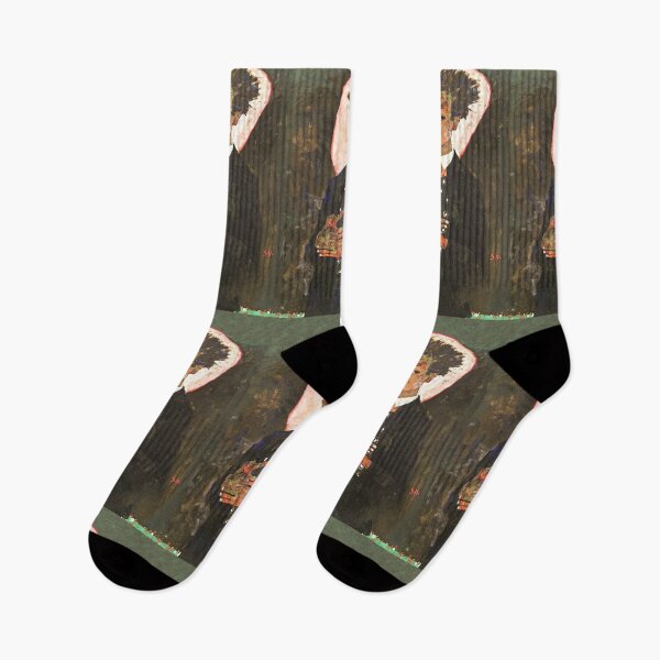 Item preview, HD. Self portrait by Egon Schiele designed and sold by MINDTHECHERRY.
