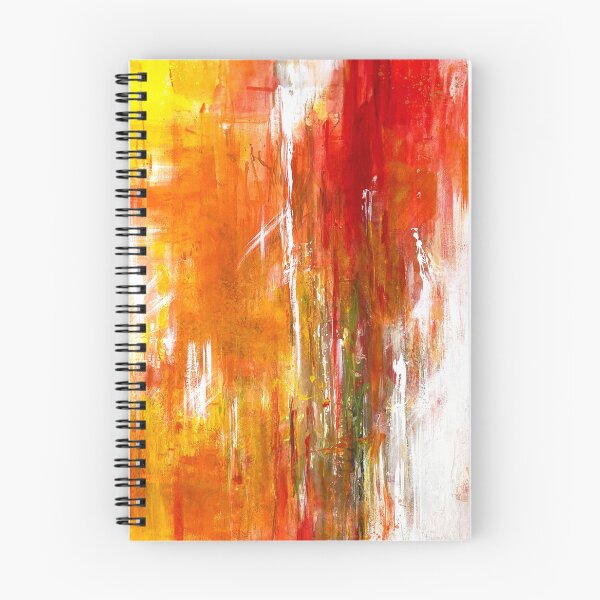 Item preview, Chaos in yellow and red, acrylic designed and sold by daWinki11.