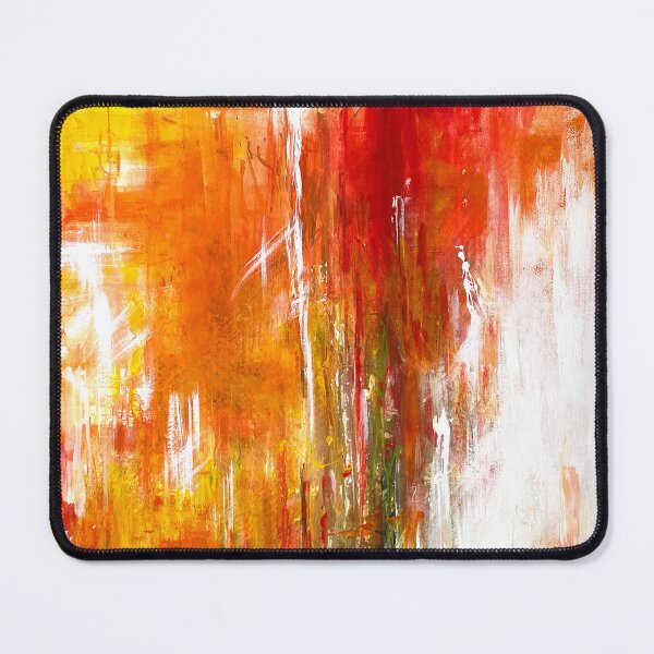 Item preview, Chaos in yellow and red, acrylic designed and sold by daWinki11.