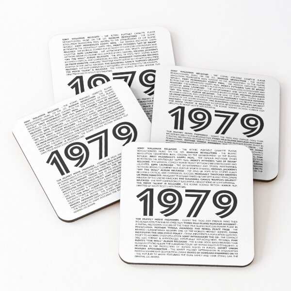 Item preview, 1979 Nostalgia Collection: Celebrate Your Birth Year with Iconic Moments designed and sold by ShobulousStudio.
