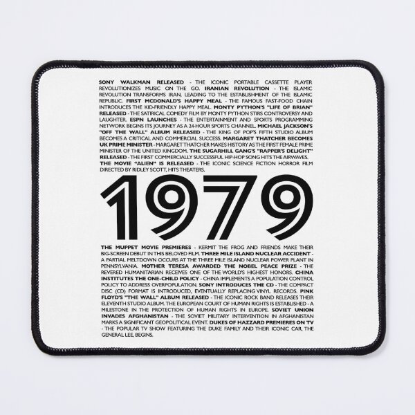 Item preview, 1979 Nostalgia Collection: Celebrate Your Birth Year with Iconic Moments designed and sold by ShobulousStudio.