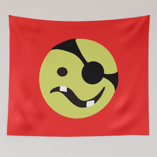 Item preview, Ahoy Matey! - 'Pirate Visage' Adventurous Artwork [yellow] designed and sold by SmartDesignByBB.