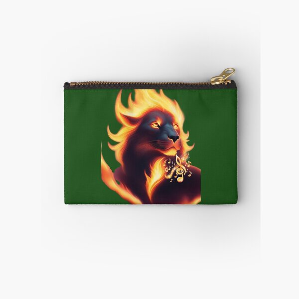 Item preview, Burning Music Lion 2 designed and sold by TakeThis4.