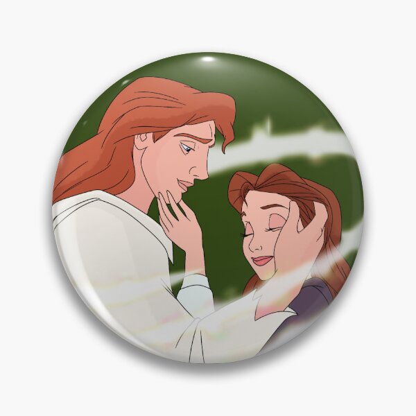 Item preview, Beauty and the Beast true love decal (green background) designed and sold by EmiliaMoscovich.