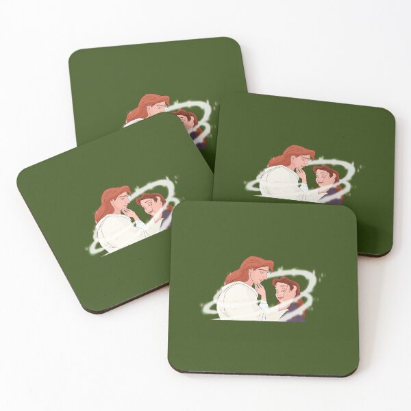Item preview, Beauty and the Beast true love decal (green background) designed and sold by EmiliaMoscovich.