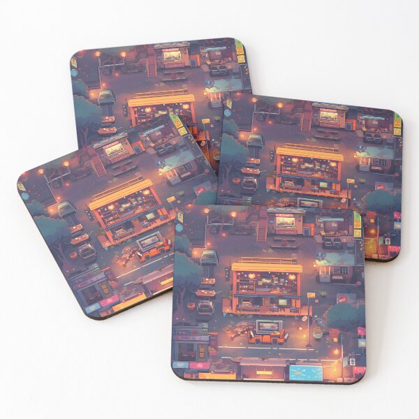 Item preview, Pixel City designed and sold by LynZorHome.