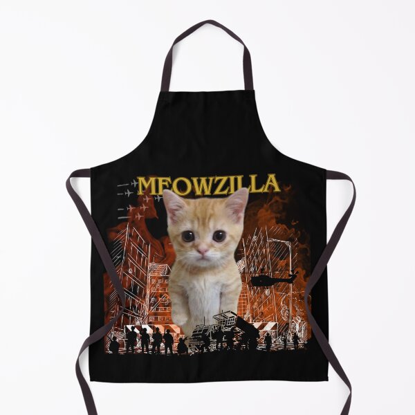 Item preview, Meowzilla, the destroyer monster, her best job is destroying furniture and various household items, catzilla designed and sold by attakorn.