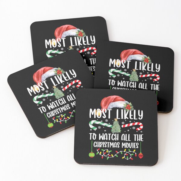 Item preview, Funny Vintage Santa Quote: Most Likely Family Christmas Design  designed and sold by AmiGraph.