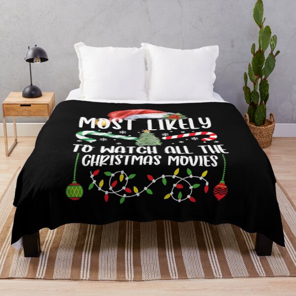 Item preview, Funny Vintage Santa Quote: Most Likely Family Christmas Design designed and sold by Creatiforge.