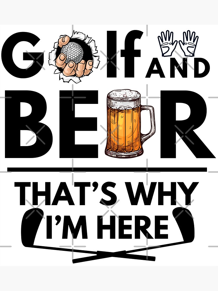 Golf And Beer Joke Dad T-Shirt Funny Fathers Day Gift Golf And Beer Joke Dad T-Shirt Funny Fathers Day Gift