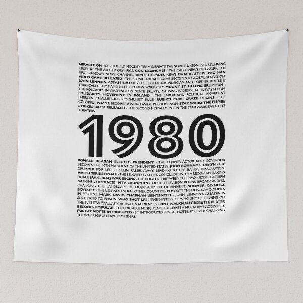 Item preview, 1980 Nostalgia Collection: Timeless Moments for Those Born in the '80s designed and sold by ShobulousStudio.