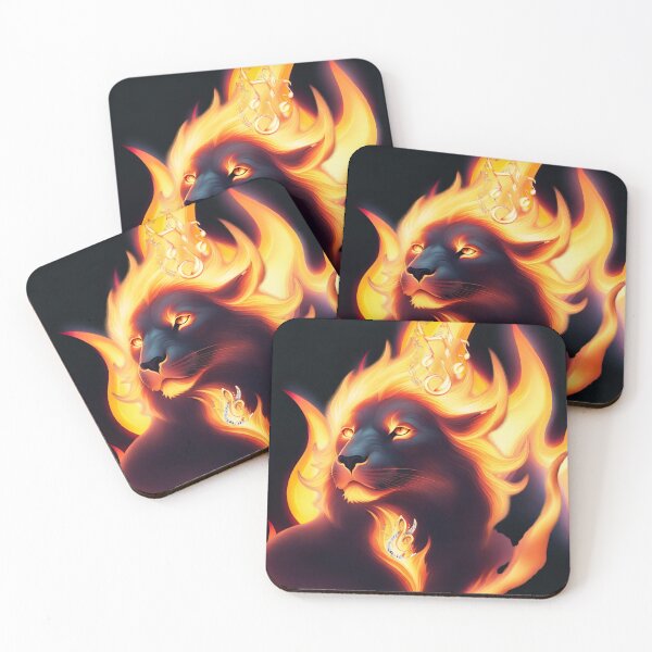 Item preview, Burning Music Lion 3 designed and sold by TakeThis4.