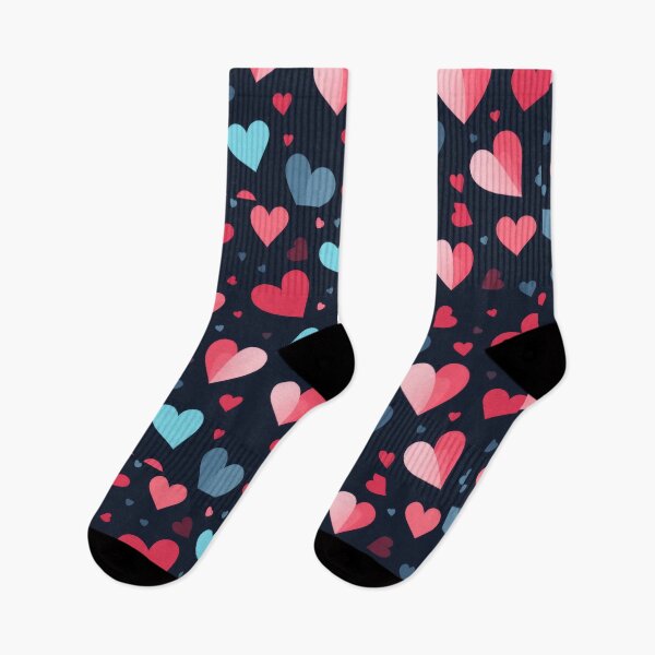 Item preview, Mixed hearts pattern degital illustration  designed and sold by PetPalsEmporium.