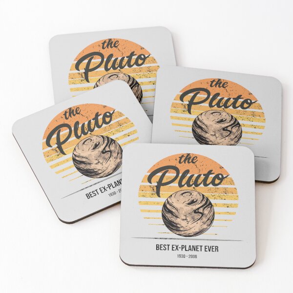 Item preview, Vintage Pluto, Planet Science Explorer, Retro Astronomy  designed and sold by AryaSubramanian.