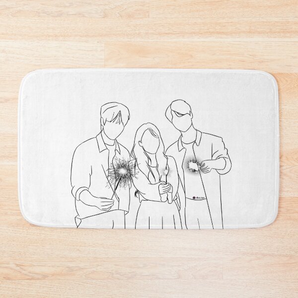 Item preview, Castaway Diva line art korean Drama designed and sold by kart-box.