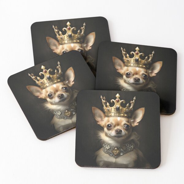 Item preview, Fawn Chihuahua with Crown designed and sold by Elisabeth Lucas.