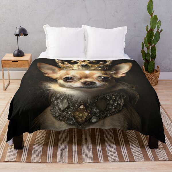 Item preview, Fawn Chihuahua with Crown designed and sold by Elisabeth Lucas.