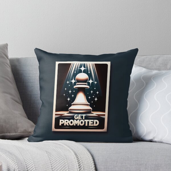 Item preview, Get Promoted - Chess Pawn - Inspirational designed and sold by GambitChess.