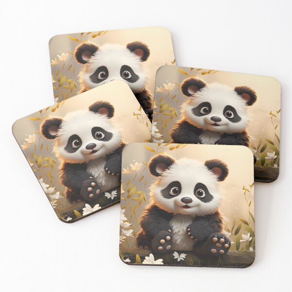 Item preview, Panda stuffed forest too cute designed and sold by PINKSOUL1977.