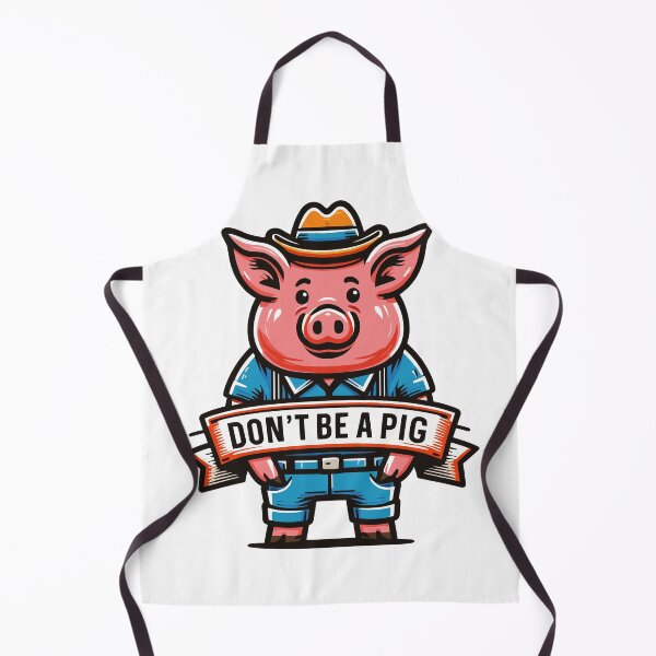 Item preview, Don't be a Pig designed and sold by FRUU-design.
