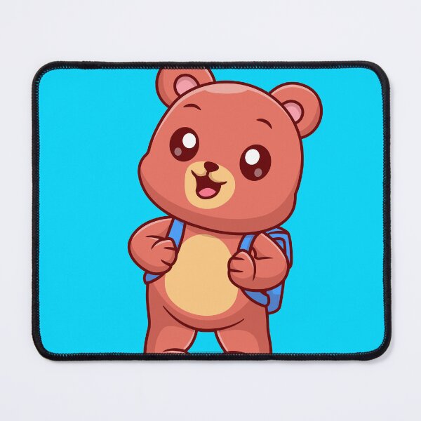 Item preview, Bear-y Smart: Cute Bear Student with Backpack Going to School Cartoon Vector Icon Illustration designed and sold by hjian8219.