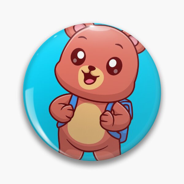 Item preview, Bear-y Smart: Cute Bear Student with Backpack Going to School Cartoon Vector Icon Illustration designed and sold by hjian8219.