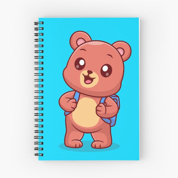 Item preview, Bear-y Smart: Cute Bear Student with Backpack Going to School Cartoon Vector Icon Illustration designed and sold by hjian8219.
