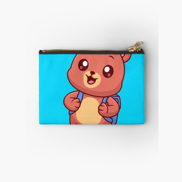 Item preview, Bear-y Smart: Cute Bear Student with Backpack Going to School Cartoon Vector Icon Illustration designed and sold by hjian8219.