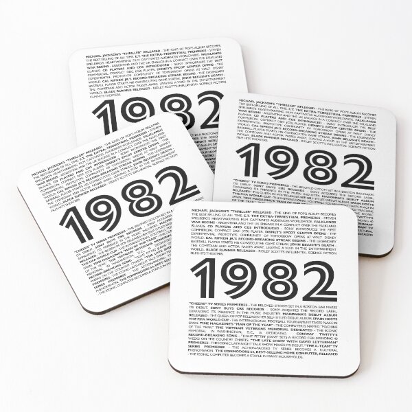Item preview, 1982 Nostalgia Collection: Embrace Your Birth Year with Timeless Moments designed and sold by ShobulousStudio.