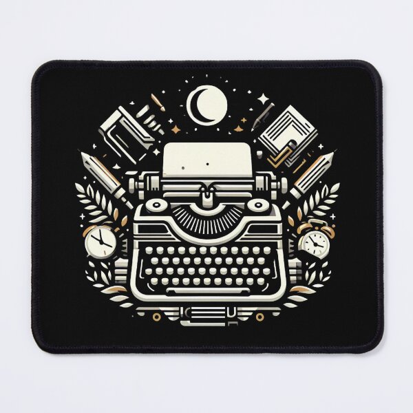 Item preview, "Pen & Paper Magic" on vintage Retro Style designed and sold by MusesWhispers.