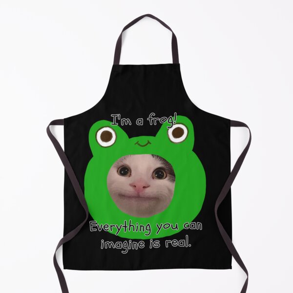 Item preview, Cat Said: I am a frog. Everything you can imagine is real. Good things will happen to you this Christmas if you think positively. designed and sold by attakorn.