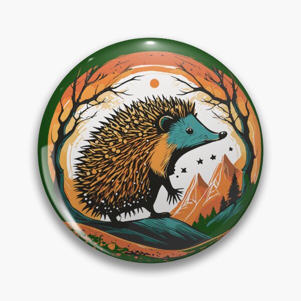 Item preview, Erizo de otoño designed and sold by Corner-Distro.