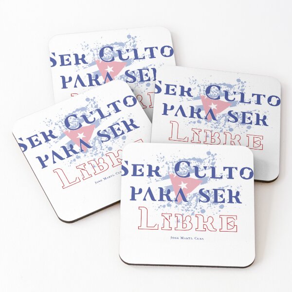 Item preview, Be Cultured to Be Free - Jose Martí, Cuba designed and sold by Fanaticos.