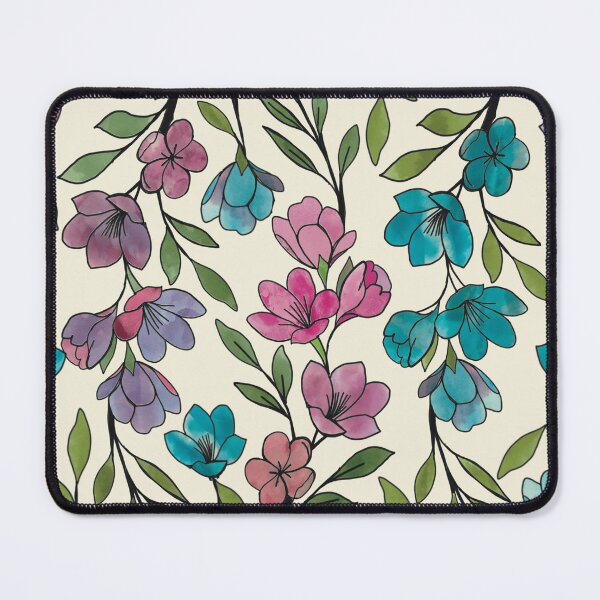 Item preview, Pretty Florals Repeat Seamless Pattern  designed and sold by kyoko cole.