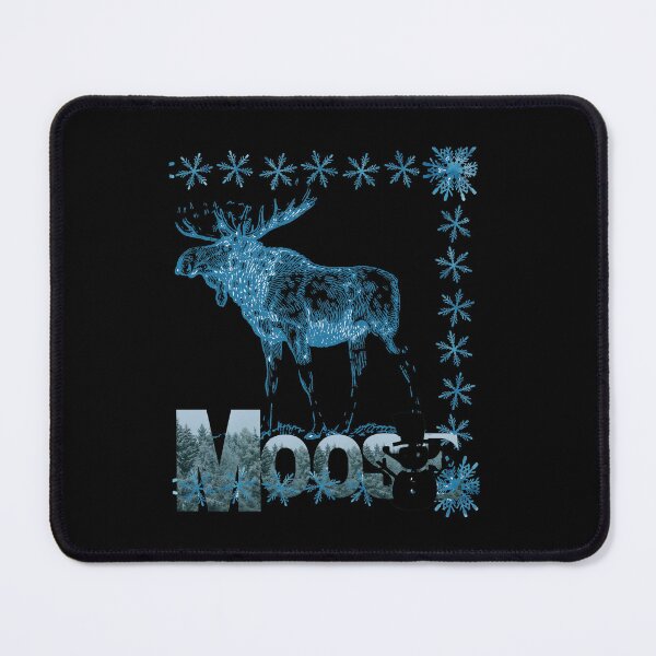 Item preview, Moose winter puns designed and sold by Mikusia.