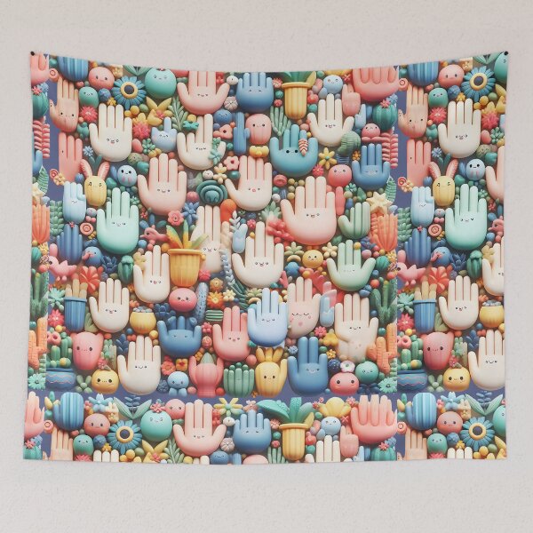Item preview, Cute Hands pattern designed and sold by Glariix.