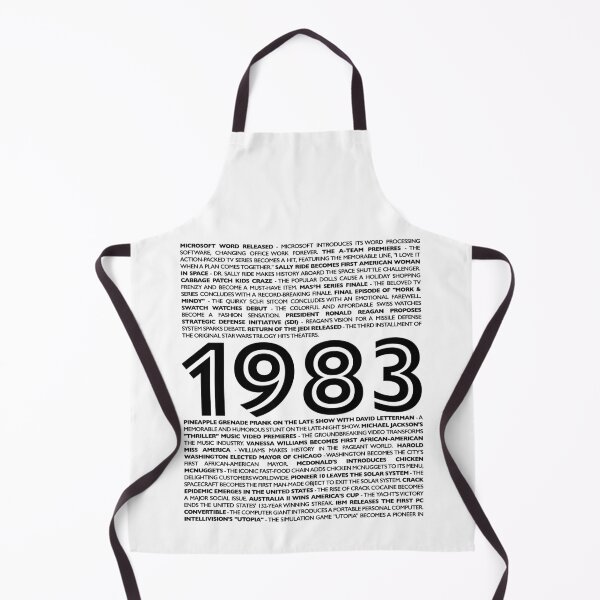 Item preview, 1983 Nostalgia Unleashed: Celebrate Your Birth Year with Timeless Moments designed and sold by ShobulousStudio.