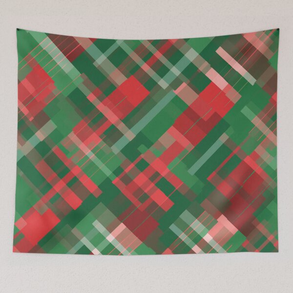 Item preview, Christmas Red and Green Plaid Design designed and sold by Hashola Designs.