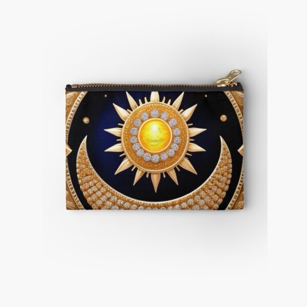 Item preview, Moon and star gold and diamond crest  designed and sold by Roxburylane.
