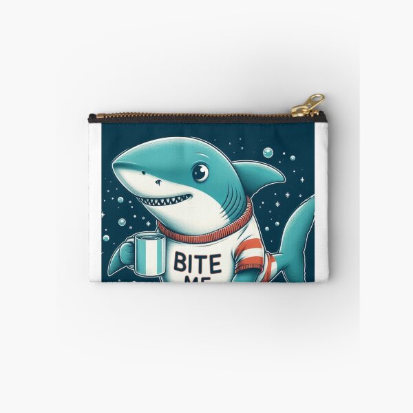 Item preview, In the deep blue sea, the bite me Shark designed and sold by Focus-Photo-PG.
