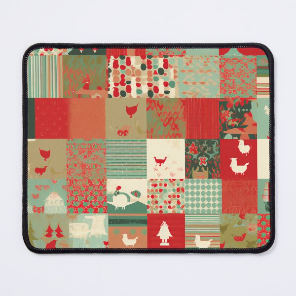 Item preview, Christmas Spirit Patchwork designed and sold by Hashola Designs.
