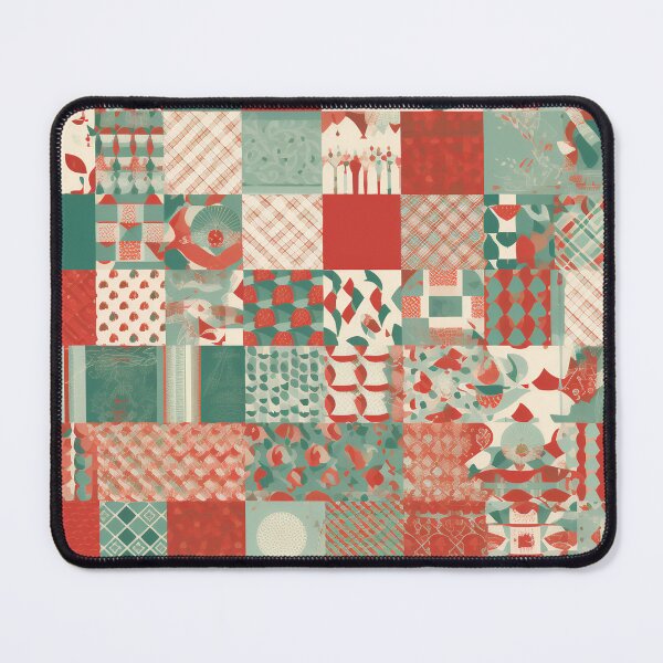 Item preview, Christmas Spirit Patchwork 3 designed and sold by Hashola Designs.
