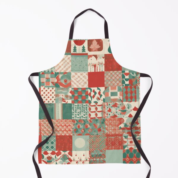 Item preview, Christmas Spirit Patchwork 3 designed and sold by Hashola Designs.