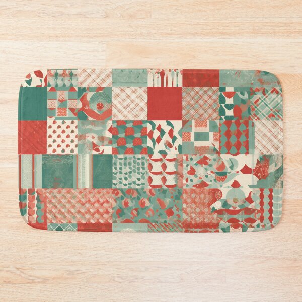 Item preview, Christmas Spirit Patchwork 3 designed and sold by Hashola Designs.